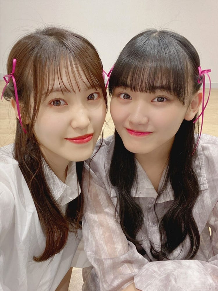 櫻坂46松田里奈 山崎天 お揃いのリボン姿公開 ミーグリオフショット続々投稿 モデルプレス 櫻坂46松田里奈 山崎天 お揃いのリボン姿公開 ミーグリオフショット続々投稿 モデルプレス