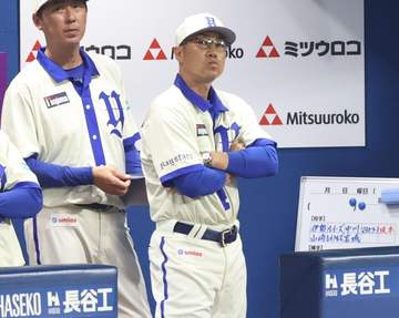 DeNA・相川監督 初回5失点で5回7失点KOの石田裕に「何とか1点、2点というところで踏ん張ってもらいたい」