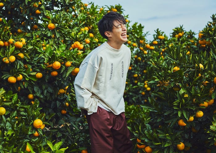 富田健太郎 2021年カレンダー(提供写真)