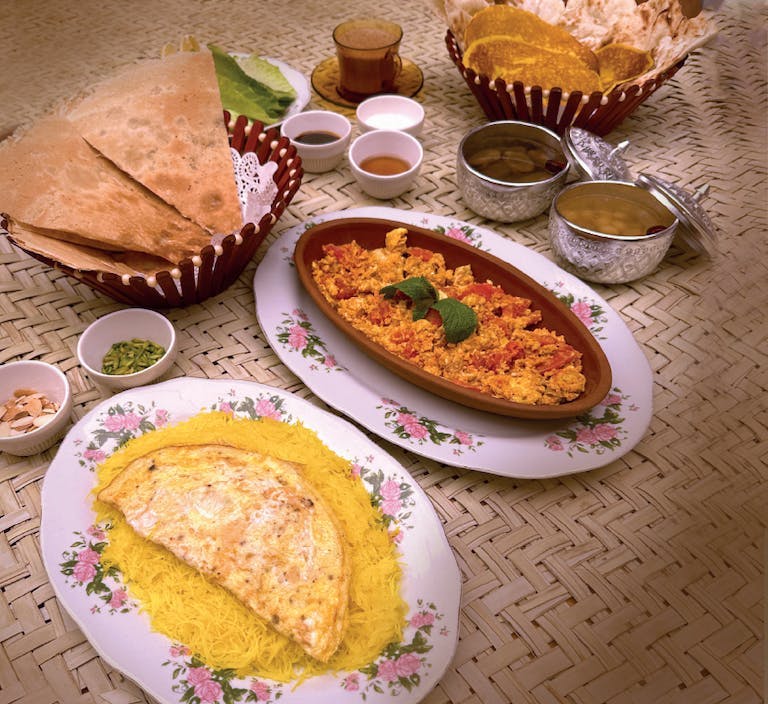 Emirati Breakfast Tray AED89／提供画像