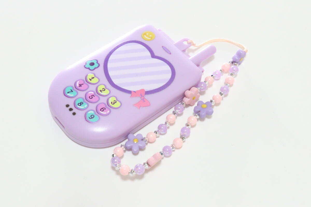 持ち運べるコンパクトミラー　デコレーション