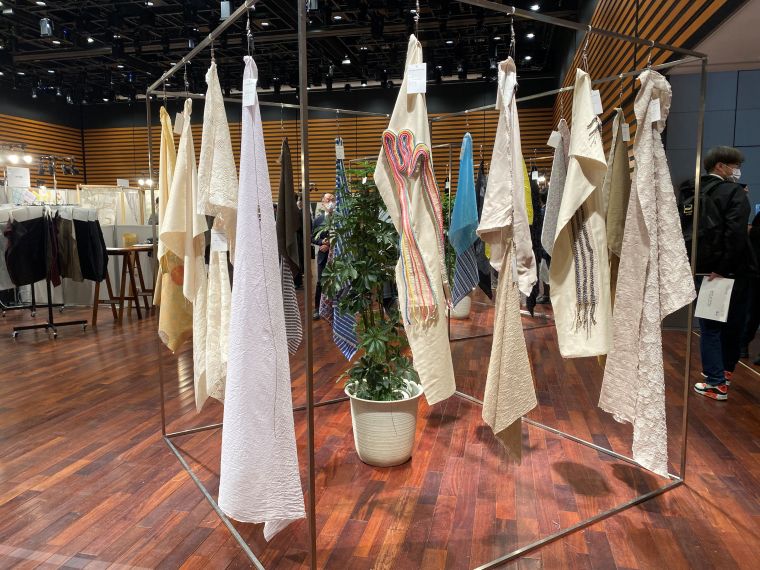 桐生テキスタイルプロモーションショー 産地の技術や個性光る