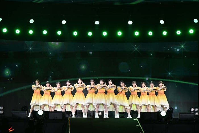 日向坂46「ニッポン放送開局70周年記念 オールナイトニッポンX(クロス)スペシャルライブ2025」(提供写真)