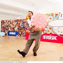 世界的有名アーティスト 村上隆 と Frisk がコラボ ポップで可愛いと話題に モデルプレス