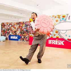 世界的有名アーティスト“村上隆”と「FRISK」がコラボ　ポップで可愛いと話題に【モデルプレス】