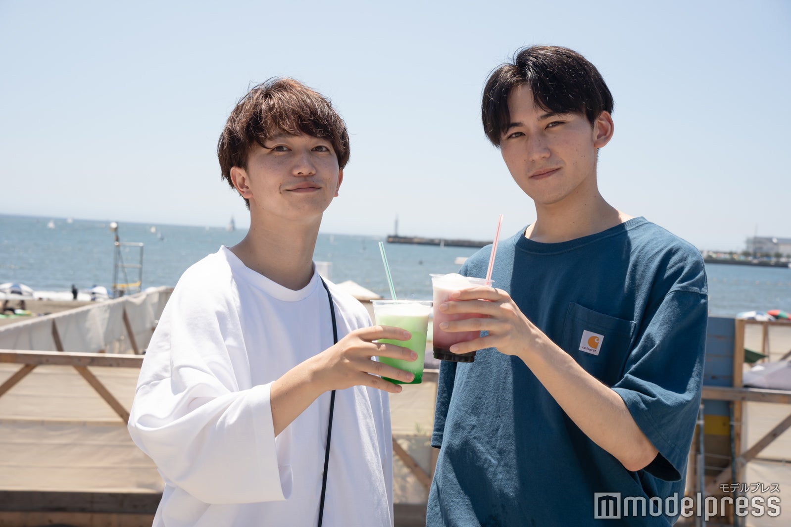 ミスターモデルプレス準グランプリ2名も／岡真暉、村田大斗（C）モデルプレス