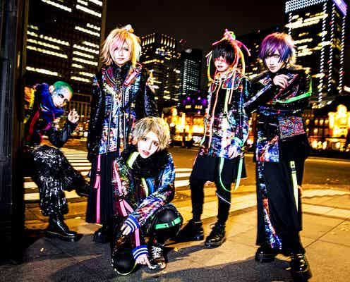 話題のヴィジュアル系バンドthe Raid.「Love music」4月度エンディングテーマに決定