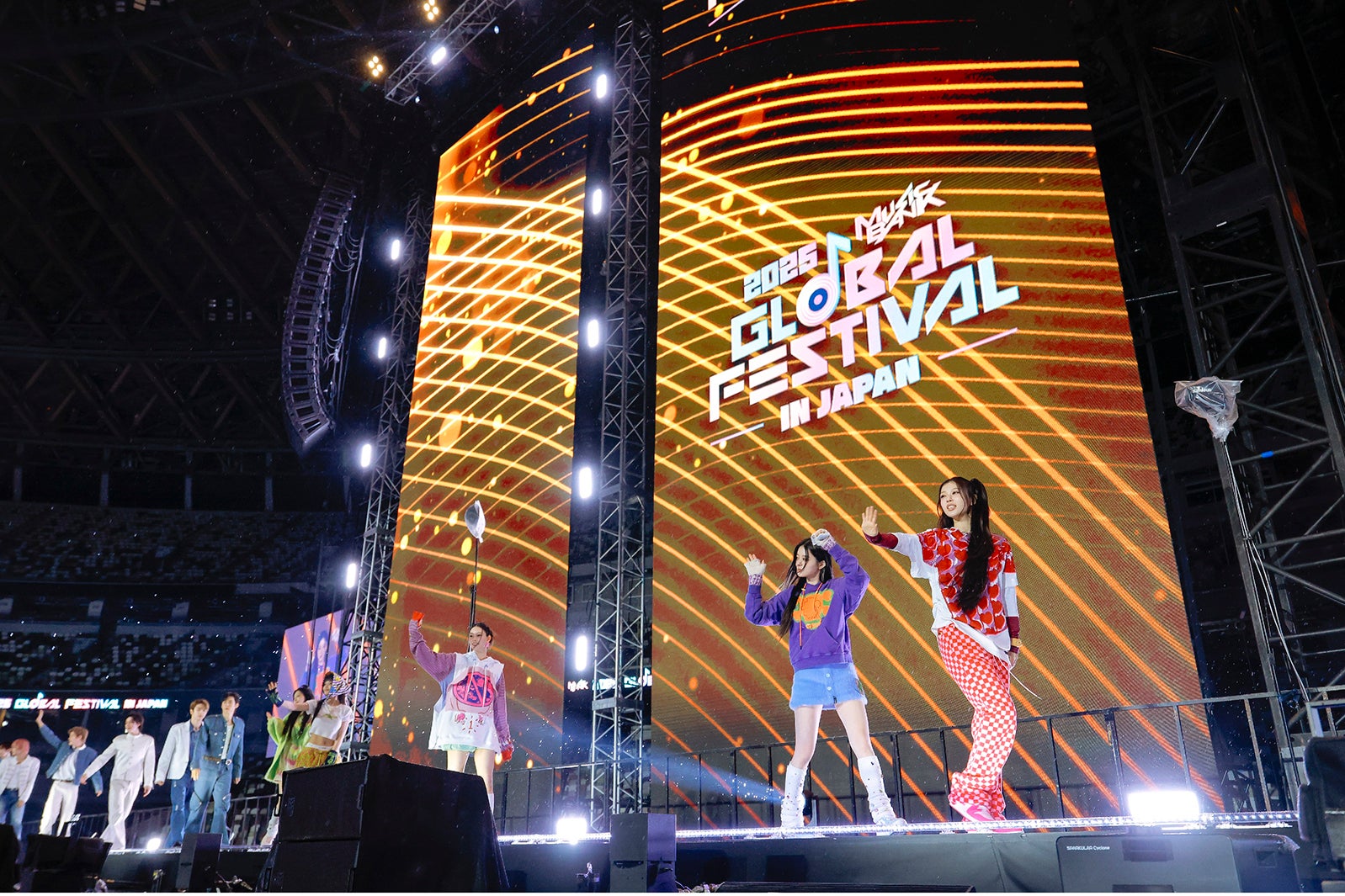「2025 MUSIC BANK GLOBAL FESTIVAL IN JAPAN」の様子（提供写真）