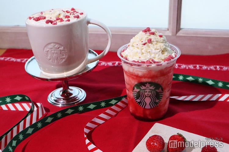 スタバ新作 レアチーズケーキ風味 フラペチーノ 3種のベリーの甘酸っぱさが絶妙 限定ホワイトモカも登場 ホリデー第1弾試飲レポ モデルプレス スタバ新作 レアチーズケーキ風味 フラペチーノ 3種のベリーの甘酸っぱさが絶妙 限定ホワイトモカも登場 ホリデー第1弾試飲レポ モデルプレス