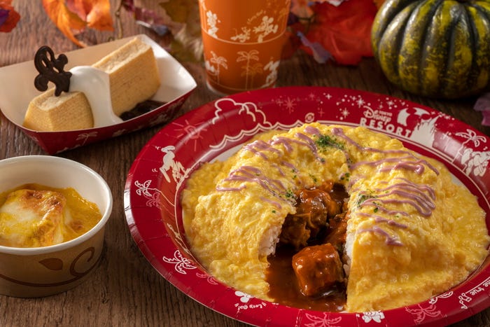 スペシャルセット(1,780円)スーベニアトレー付き(2,980円)販売店舗:東京ディズニーランド:グランマ・サラのキッチン(C)Disney