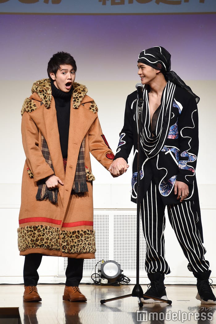 片寄涼太、眞栄田郷敦の胸キュン台詞にびっくり (C)モデルプレス