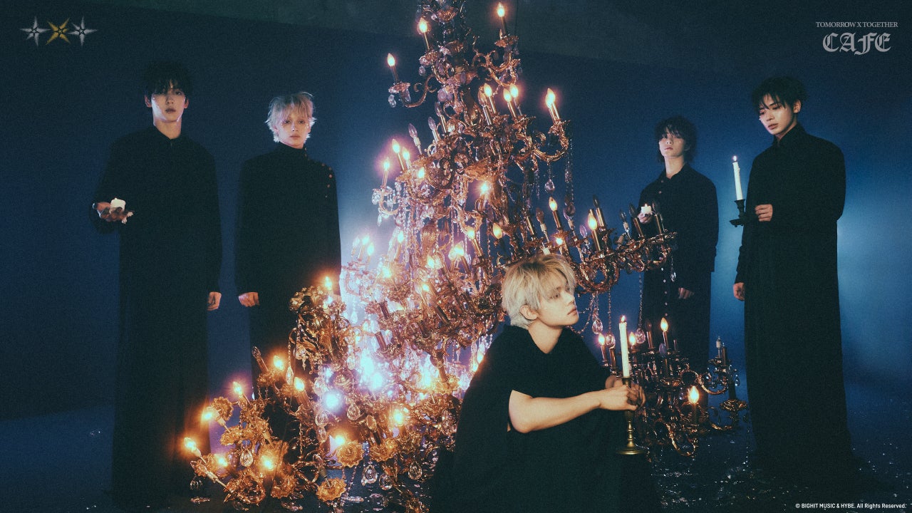 TOMORROW X TOGETHER CAFE（C）BIGHIT MUSIC & HYBE. All Rights Reserved.