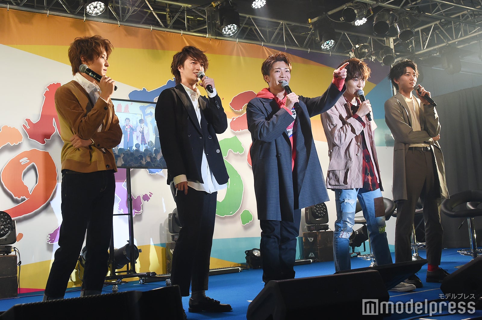 阿部顕嵐、森田美勇人、諸星翔希、長妻怜央、真田佑馬 （C）モデルプレス