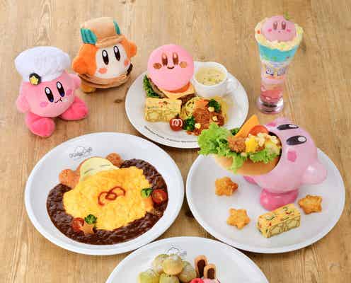 「カービィカフェ NAGOYA」“名古屋限定”みそカツバーガーやパフェ提供&テイクアウトコーナーも設置