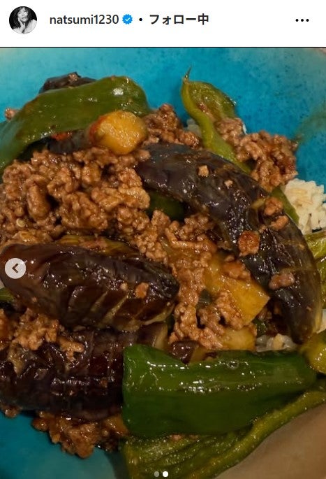 小川菜摘Instagramより