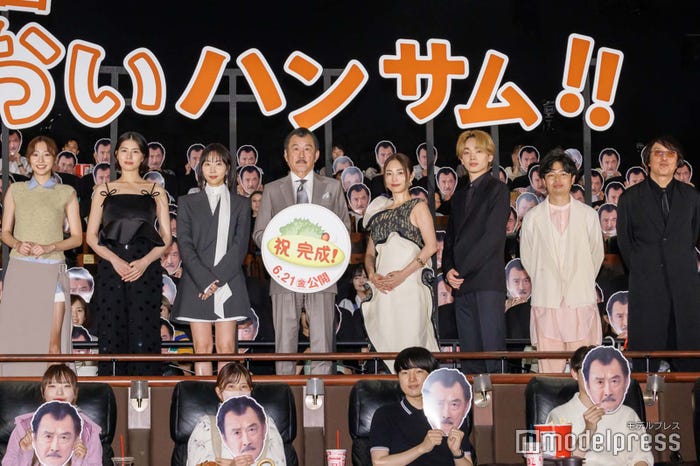 武田玲奈、佐久間由衣、木南晴夏、吉田鋼太郎、MEGUMI、宮世琉弥、浜野謙太、山口雅俊監督(C)モデルプレス