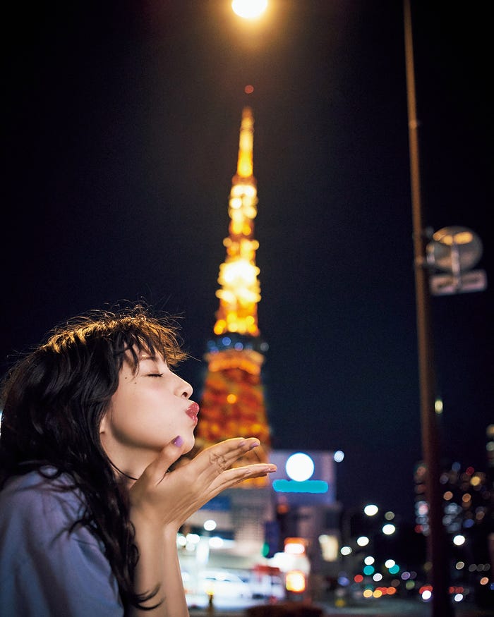 中条あやみ/「CanCam」6月号(画像提供:小学館)