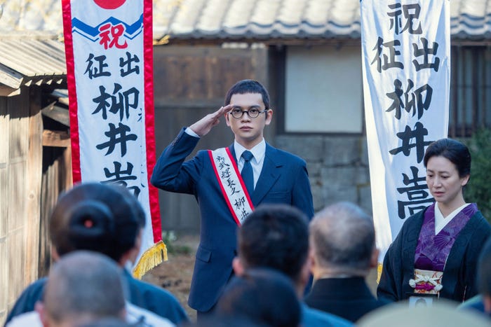 北村匠海、戸田菜穂「あんぱん」第50話(C)NHK