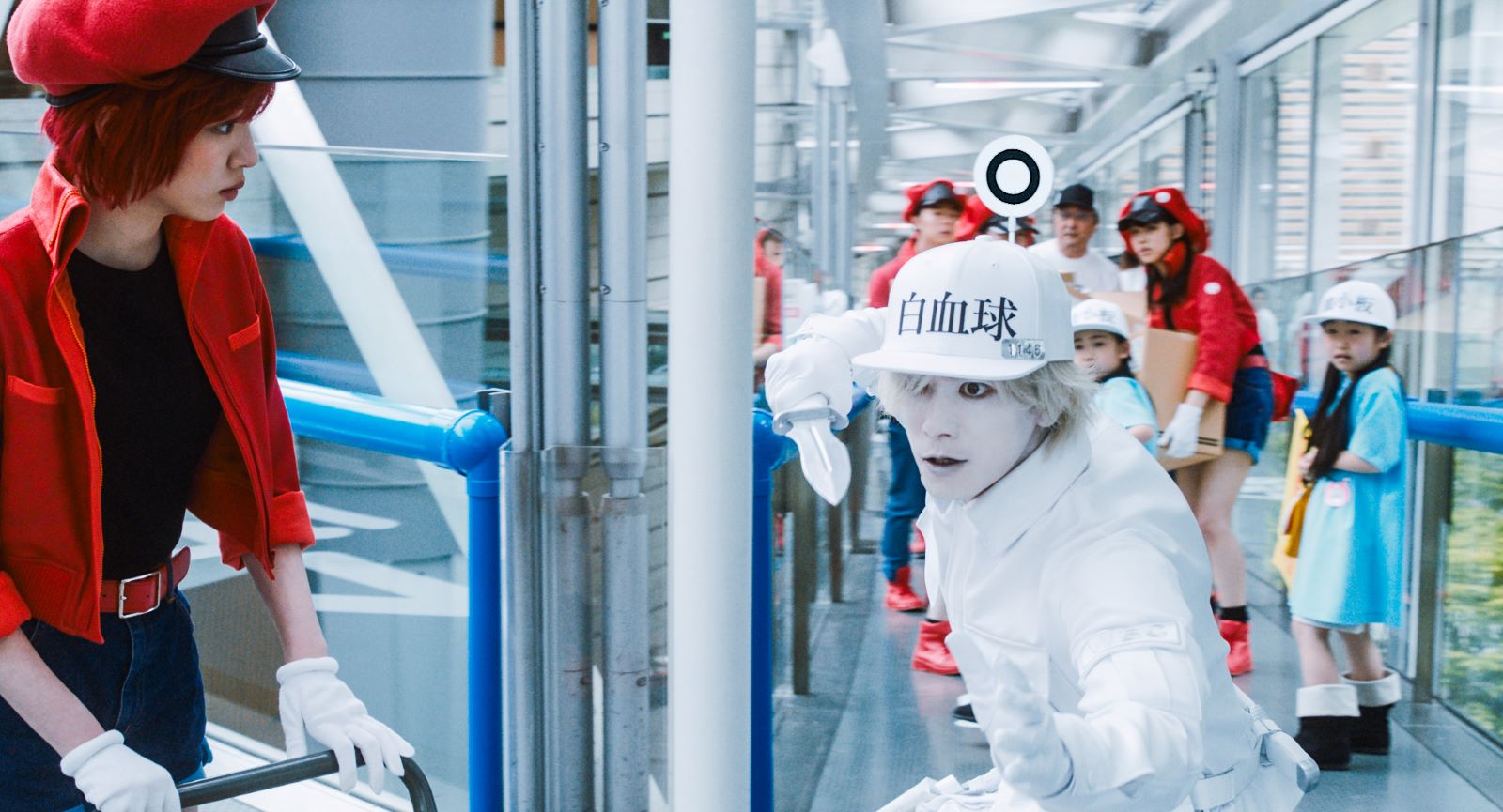 ポスタービジュアル（C）清水茜／講談社（C）原田重光・初嘉屋一生・清水茜／講談社（C）2024映画「はたらく細胞」製作委員会