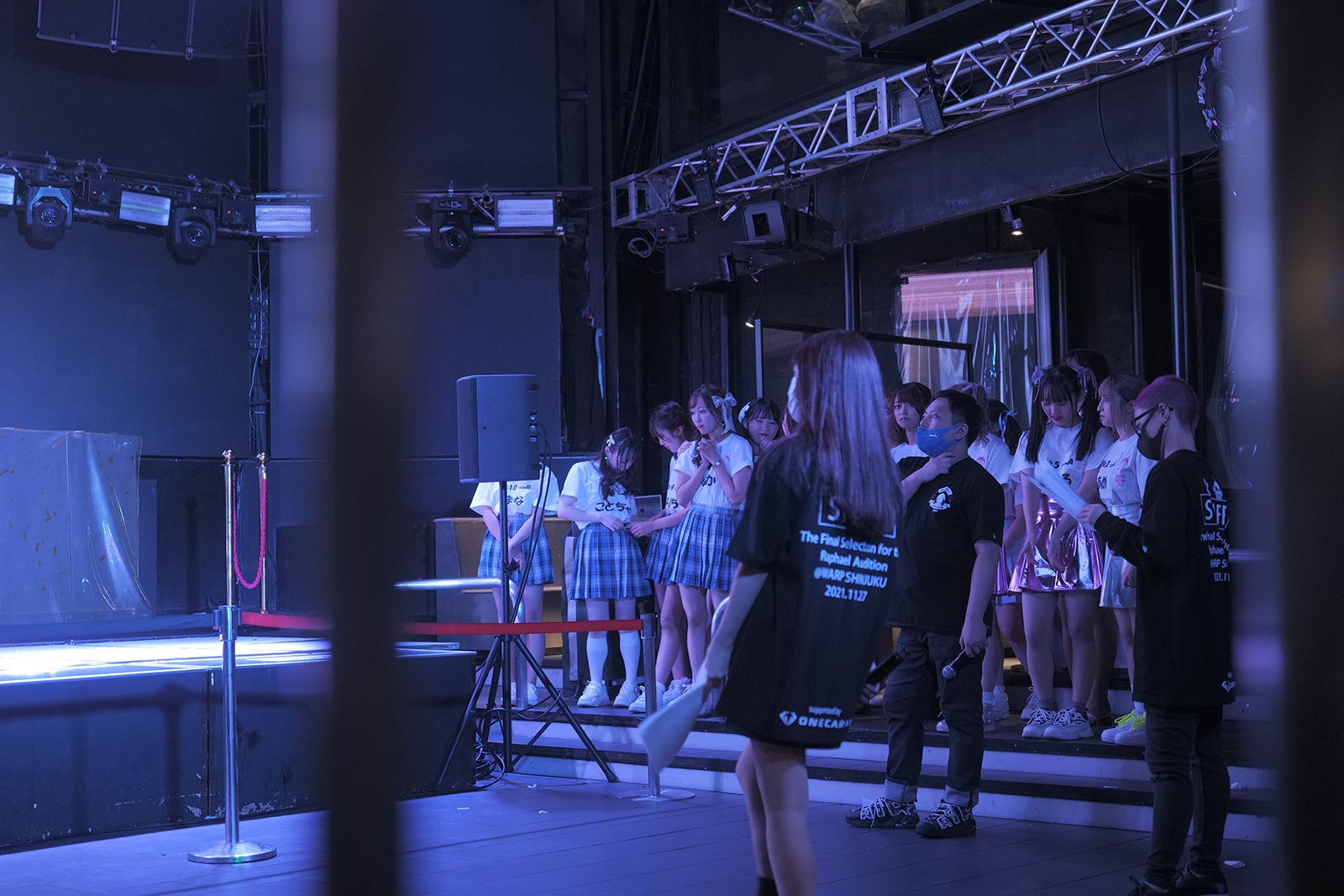 「ラファエルプロデュースアイドル」最終審査より（提供写真）