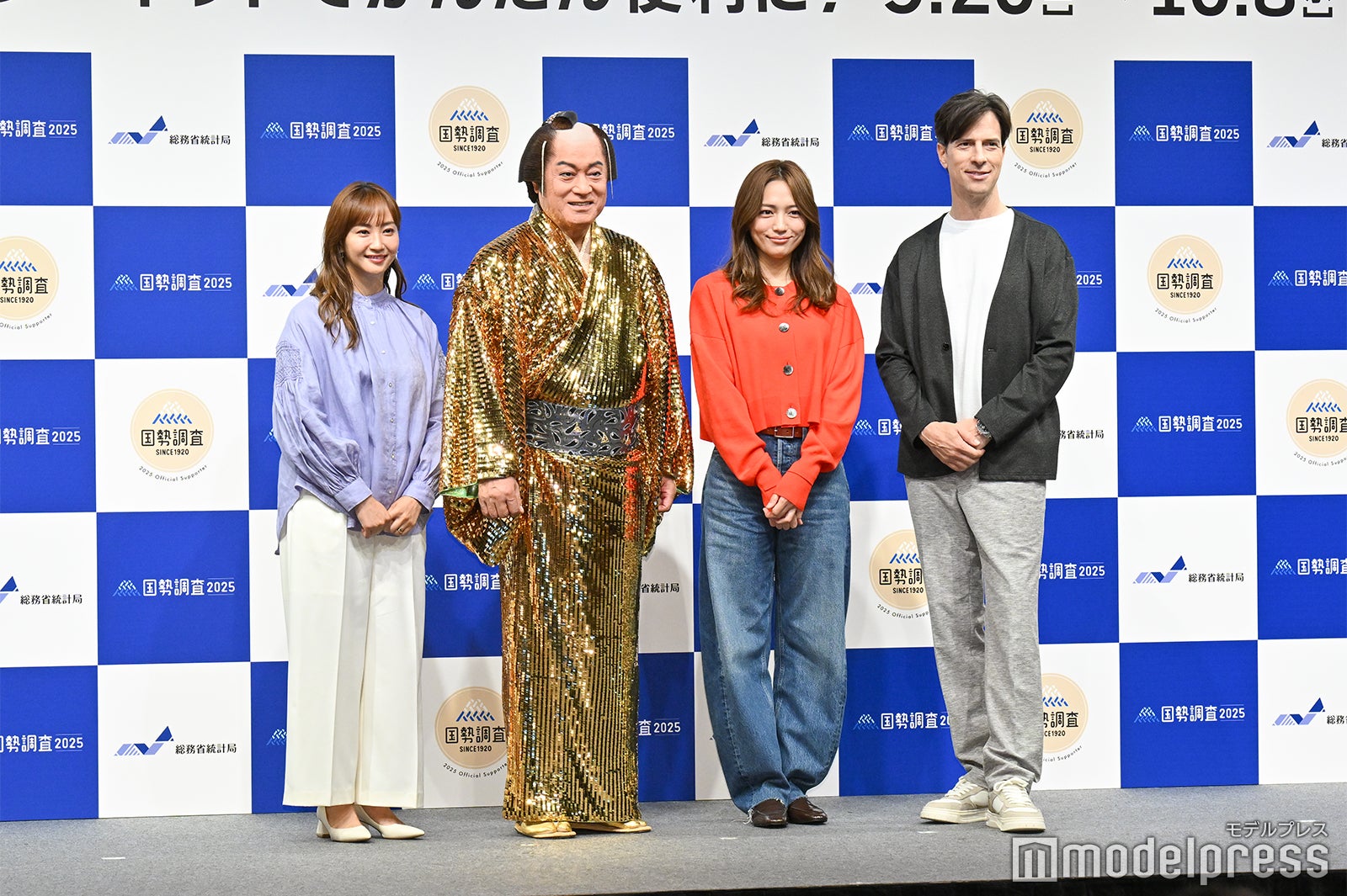 藤本美貴、松平健、村上誠一郎総務大臣、川口春奈、パックン（C）モデルプレス