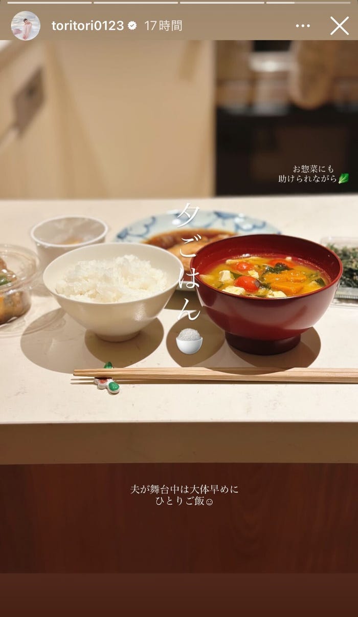 トリンドル玲奈公式Instagramストーリーズより