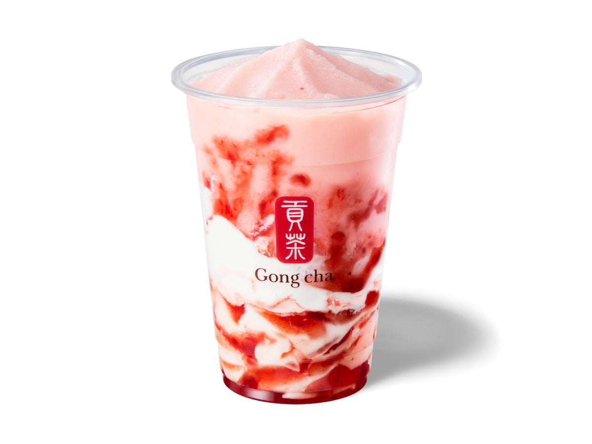 いちご杏仁 ジェラッティー（FROZEN/M）700円（提供写真）