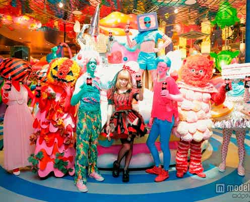 きゃりー、ド派手なハロウィン・パーティーにゾンビ襲来