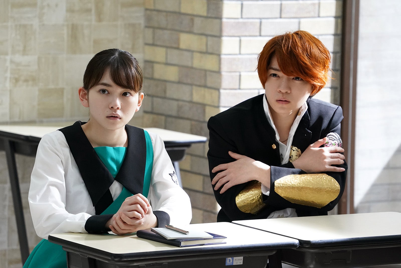 山田杏奈、西畑大吾 （C）日本テレビ