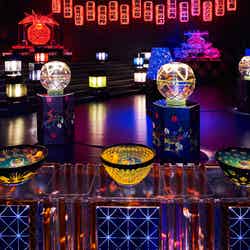 2016年東京会場の展示風景/画像提供:アートアクアリウム