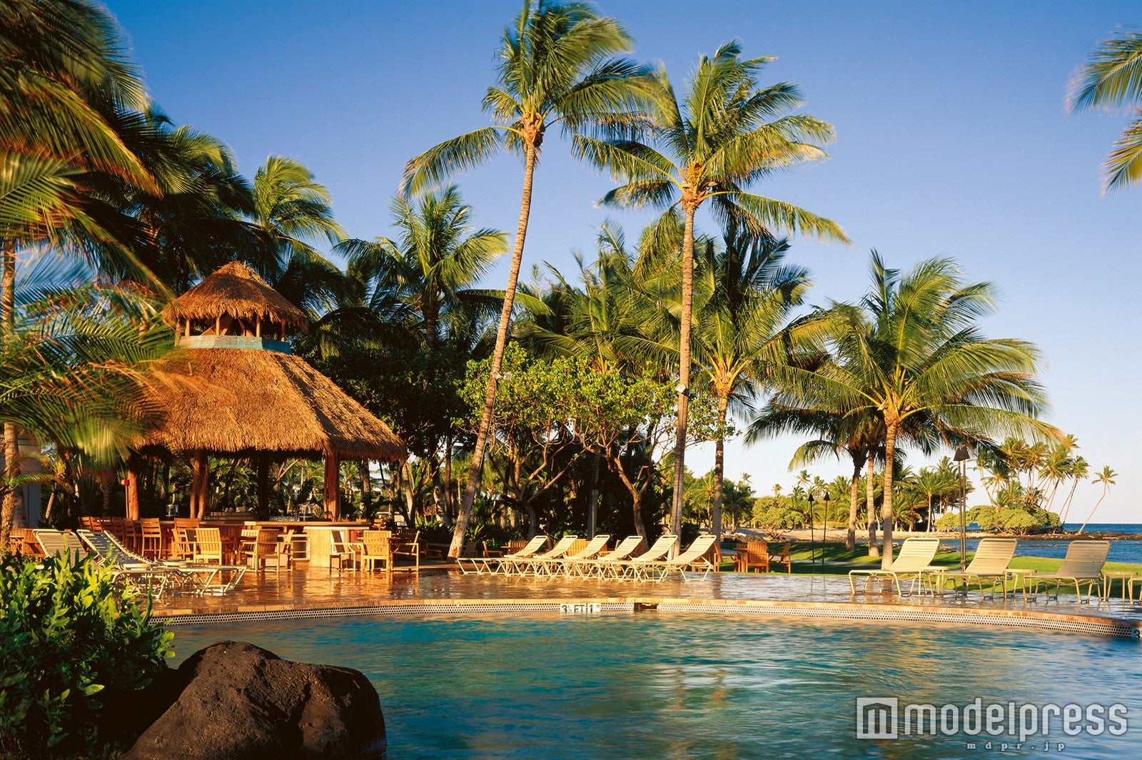 ハワイ島のホテル一例（フェアモント・オーキッド・ハワイ）／画像提供：JTBワールドバケーションズ