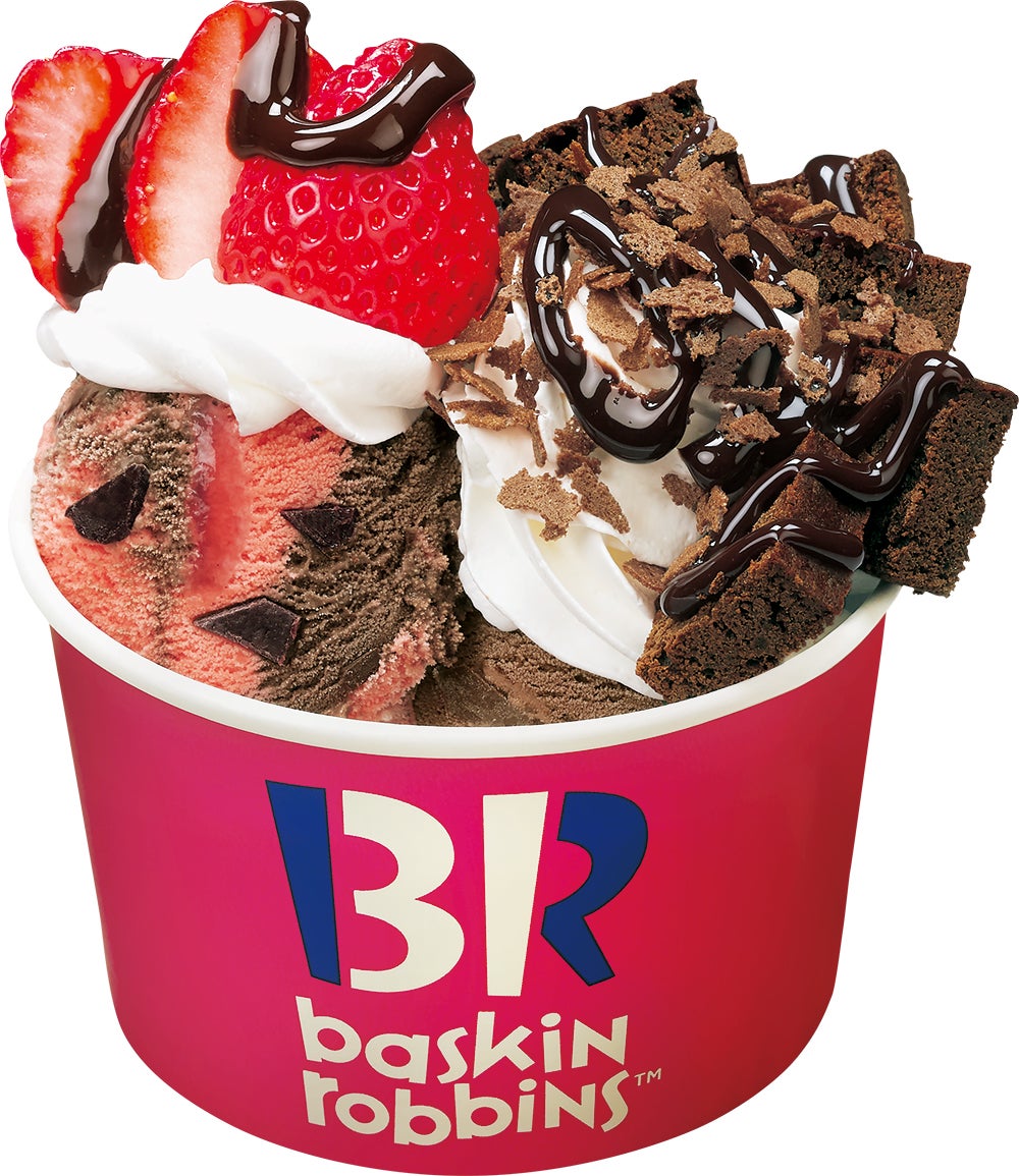 ストロベリーブラウニー840円／提供画像