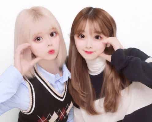 NiziUミイヒ&リク“横浜デート”プリクラ公開「可愛すぎる」「尊い」と絶賛の声