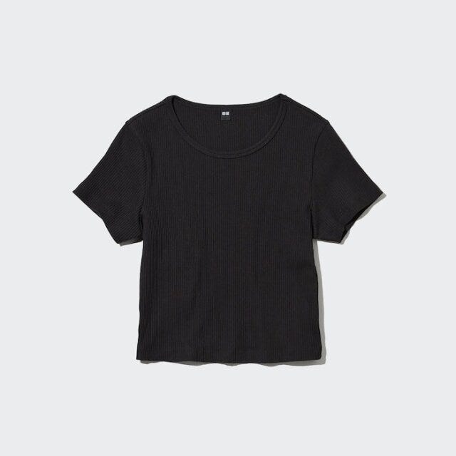 ユニクロ トップス クロップド Tシャツ ユニクロ トップス クロップド Tシャツ