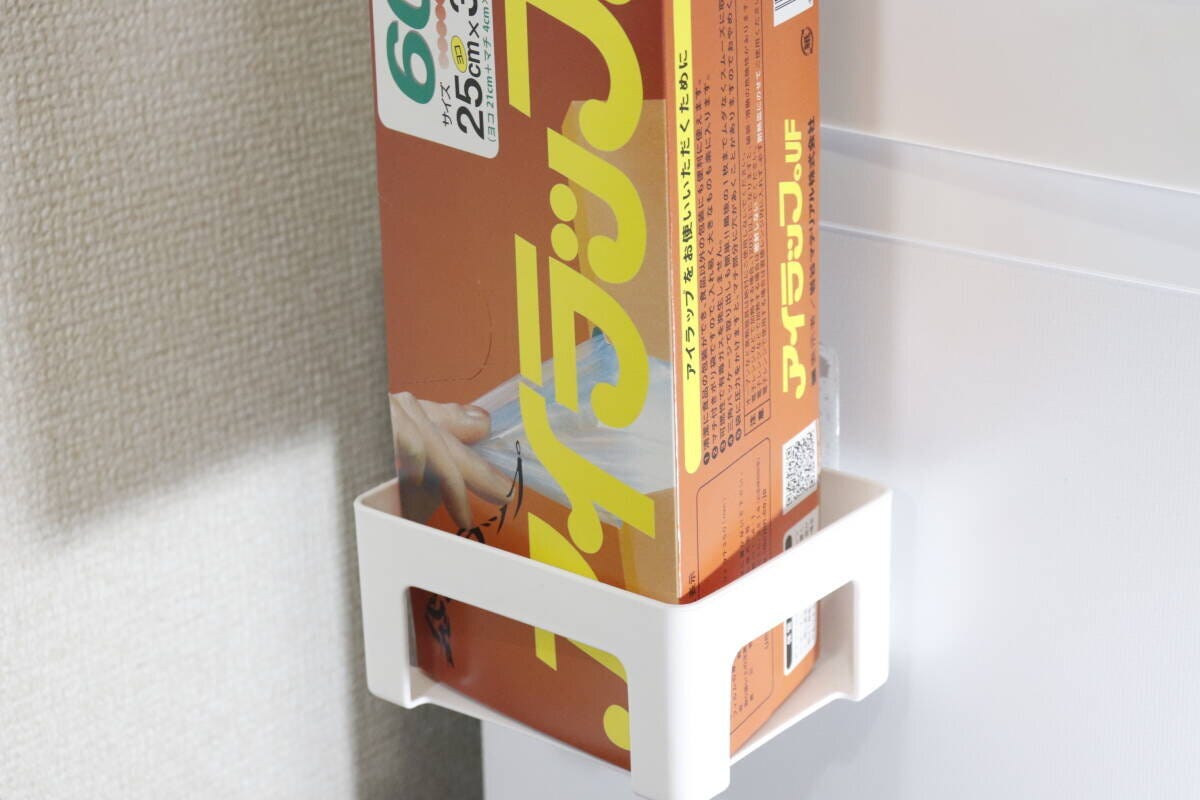 キッチンポリ袋収納ホルダー 使用例 キッチンポリ袋収納ホルダー 使用例