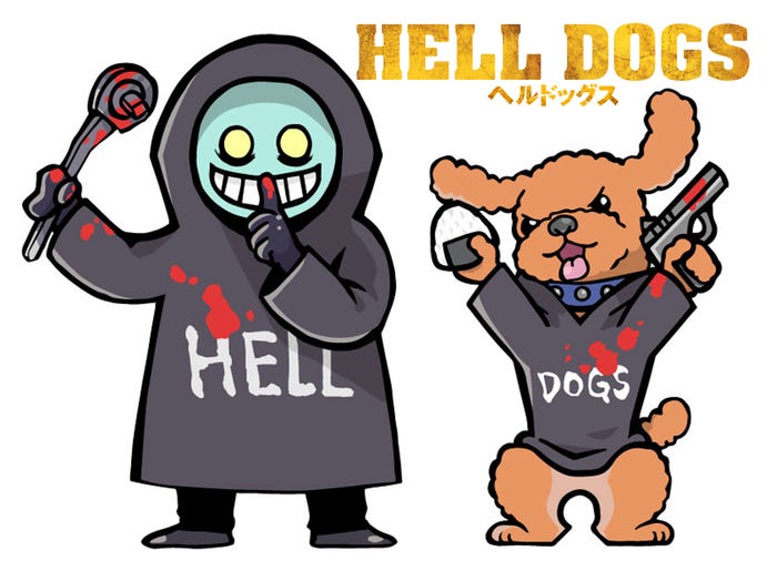 ヘルくんとドッグス イラスト画像(C)2022 「ヘルドッグス」製作委員会