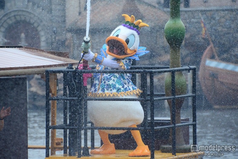 「ミニーのトロピカルスプラッシュ」ドナルド