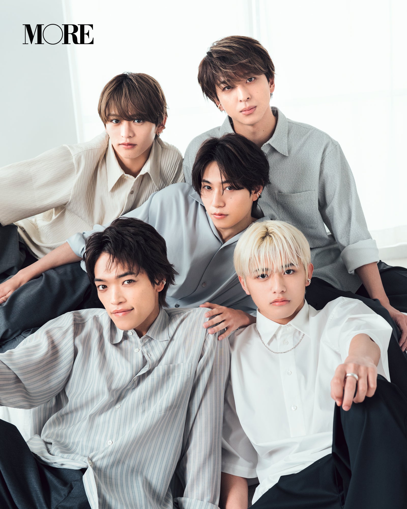 なにわ男子・大橋和也、優し気な表情の眼福ショット「MORE」初