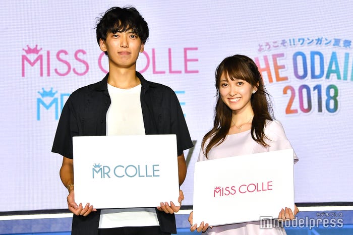 MVP受賞者:中谷亮太さん、佐々木舞音さん (C)モデルプレス