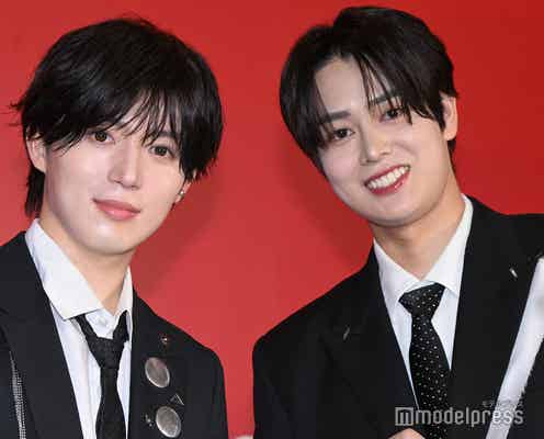 「タイプロ」出身・西山智樹&前田大輔、人生初の囲み取材に緊張「足がすくんでいます」