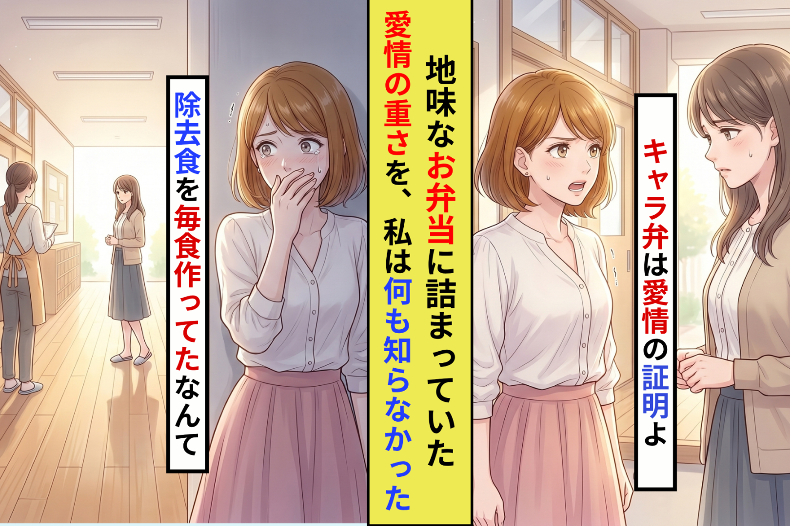 あの地味なお弁当箱の中に詰まっていた愛情の重さを、私は何も知らなかった