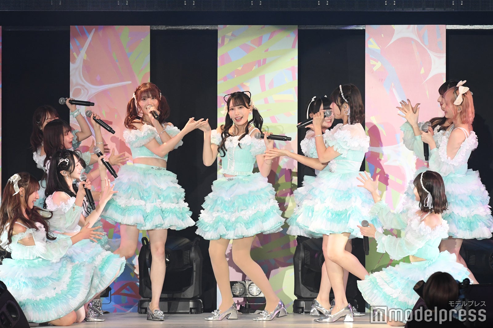 ≠ME（※本田珠由記は欠席）（C）モデルプレス