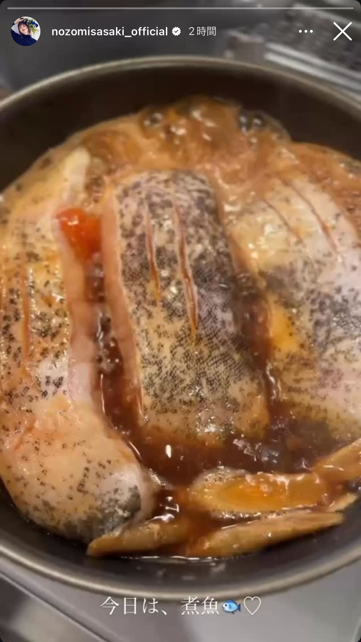 佐々木希Instagramストーリーズより