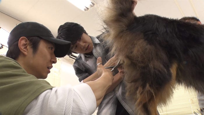 (左から)相葉雅紀、風間俊介 (C)日本テレビ