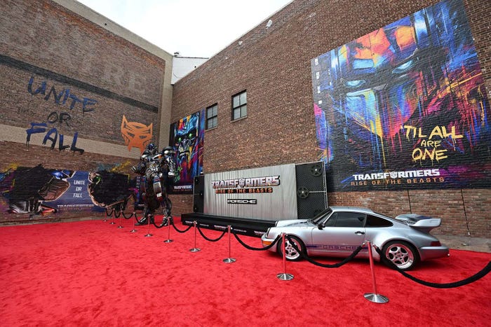 「トランスフォーマー/ビースト覚醒」NYプレミア開の様子(提供写真)