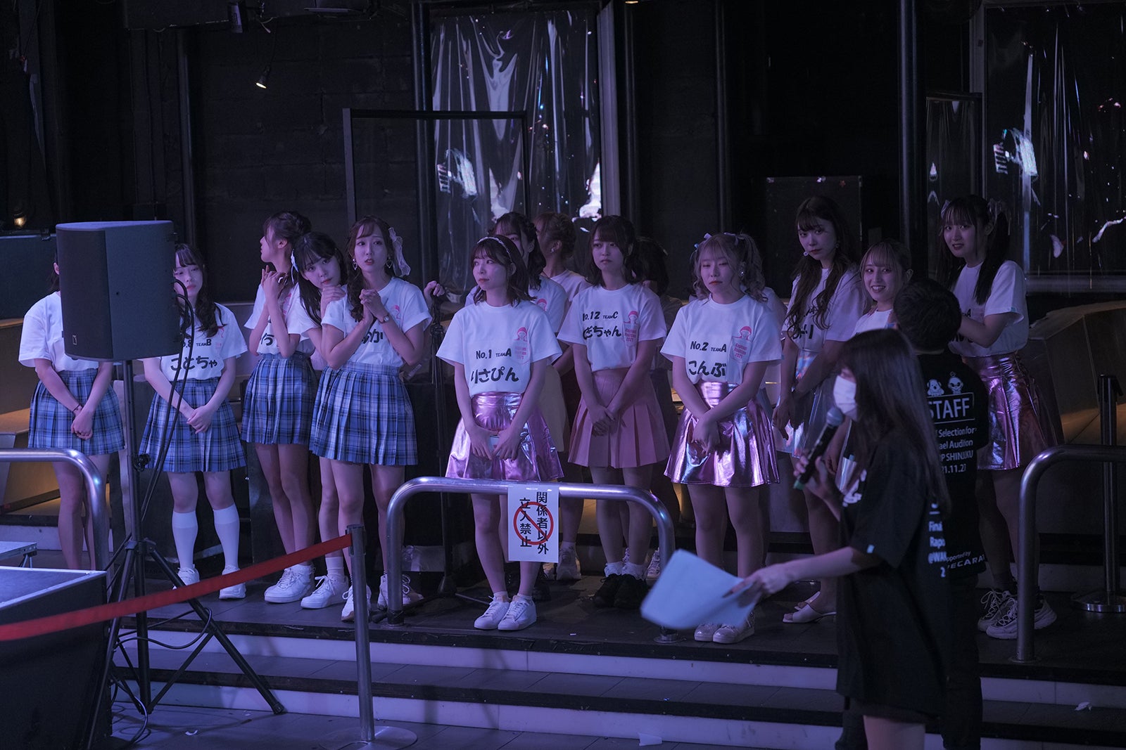 「ラファエルプロデュースアイドル」最終審査より（提供写真）