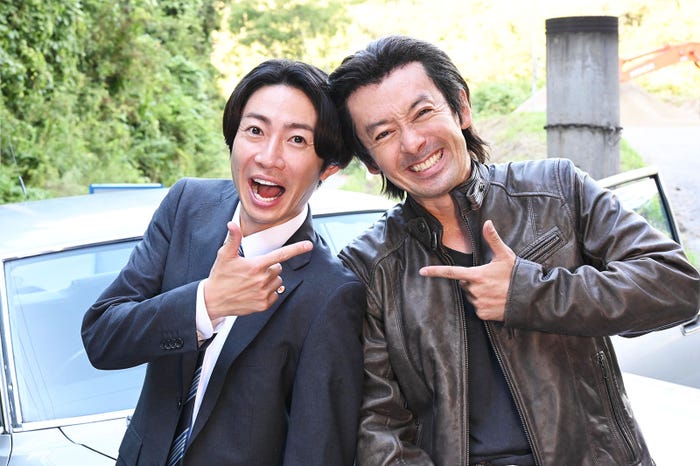 相葉雅紀、滝藤賢一(C)テレビ朝日