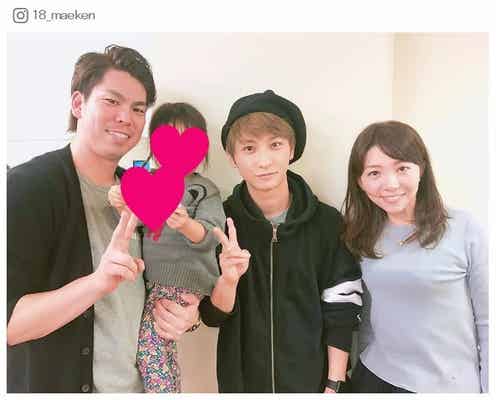 AAA與真司郎、前田健太ファミリーを東京ドームに招待 ファン「すごい繋がり!」の声