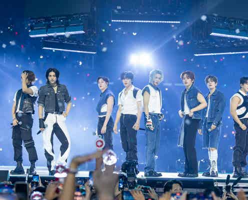Stray Kids、LA大トリで圧巻5曲披露 原点振り返る「District 9」にしみじみ<「KCON LA」2023 DAY3>
