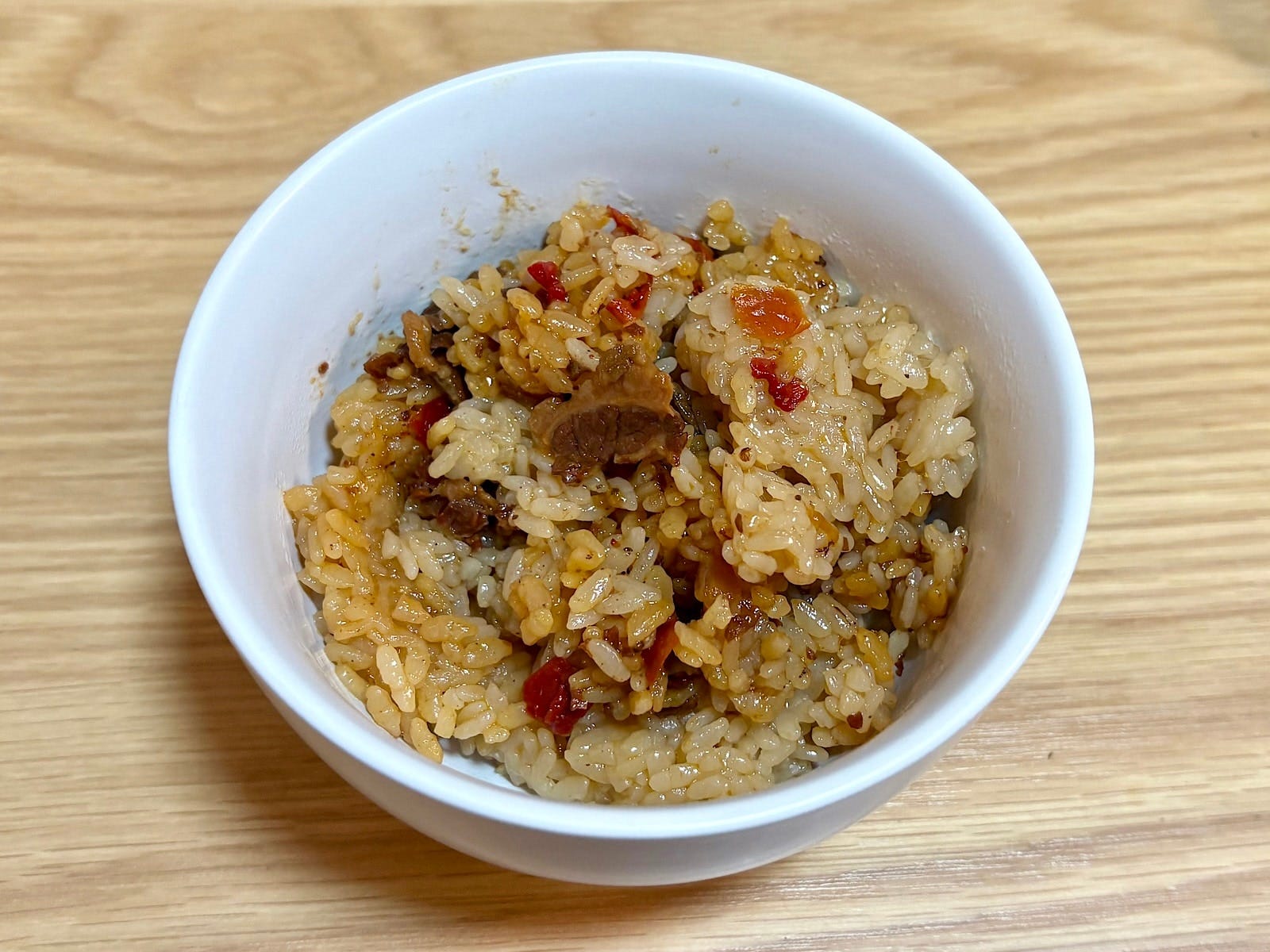 プルコギ風味の甘辛い味わいと、もちっとしたお米の食感が◎